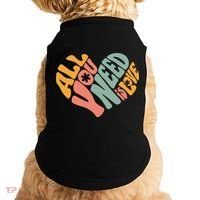 All You Need Is Love Heart Doggie Tank thumb 0