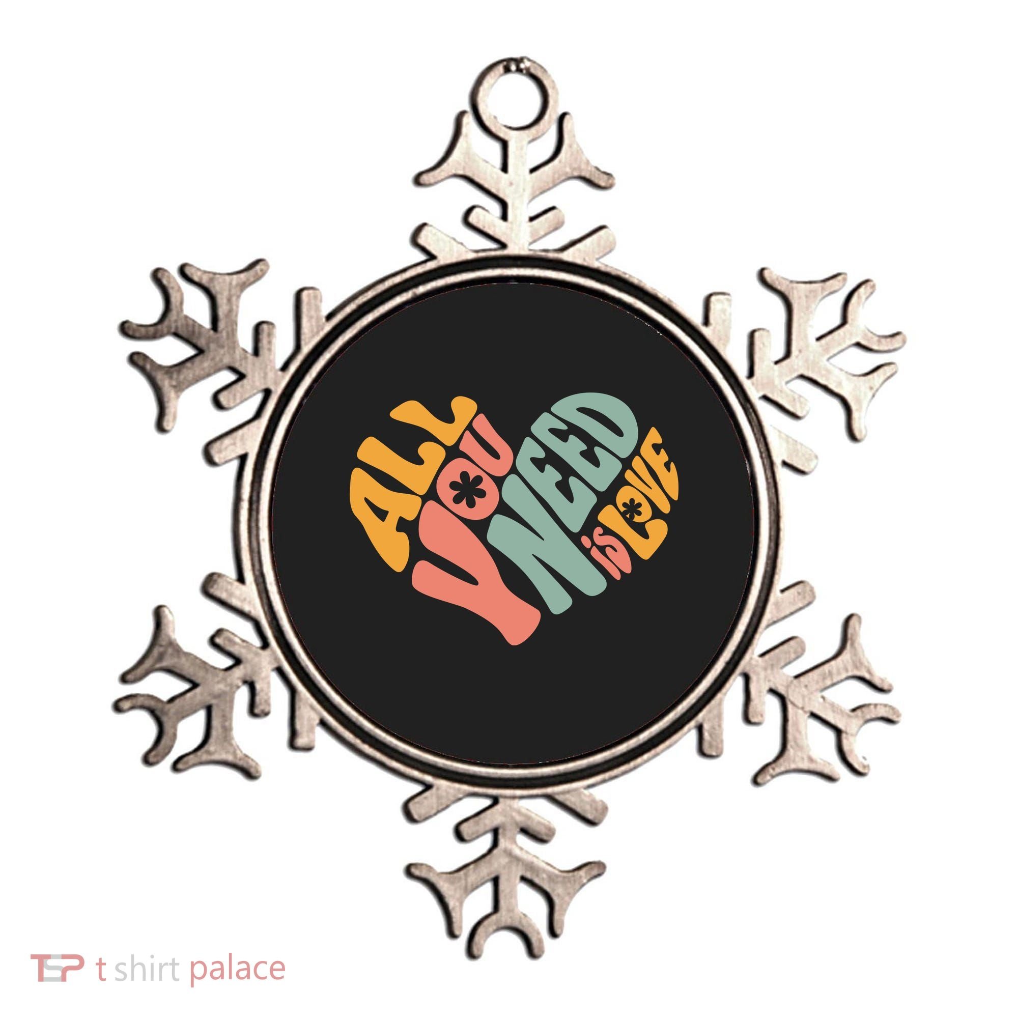 All You Need Is Love Heart Ornament