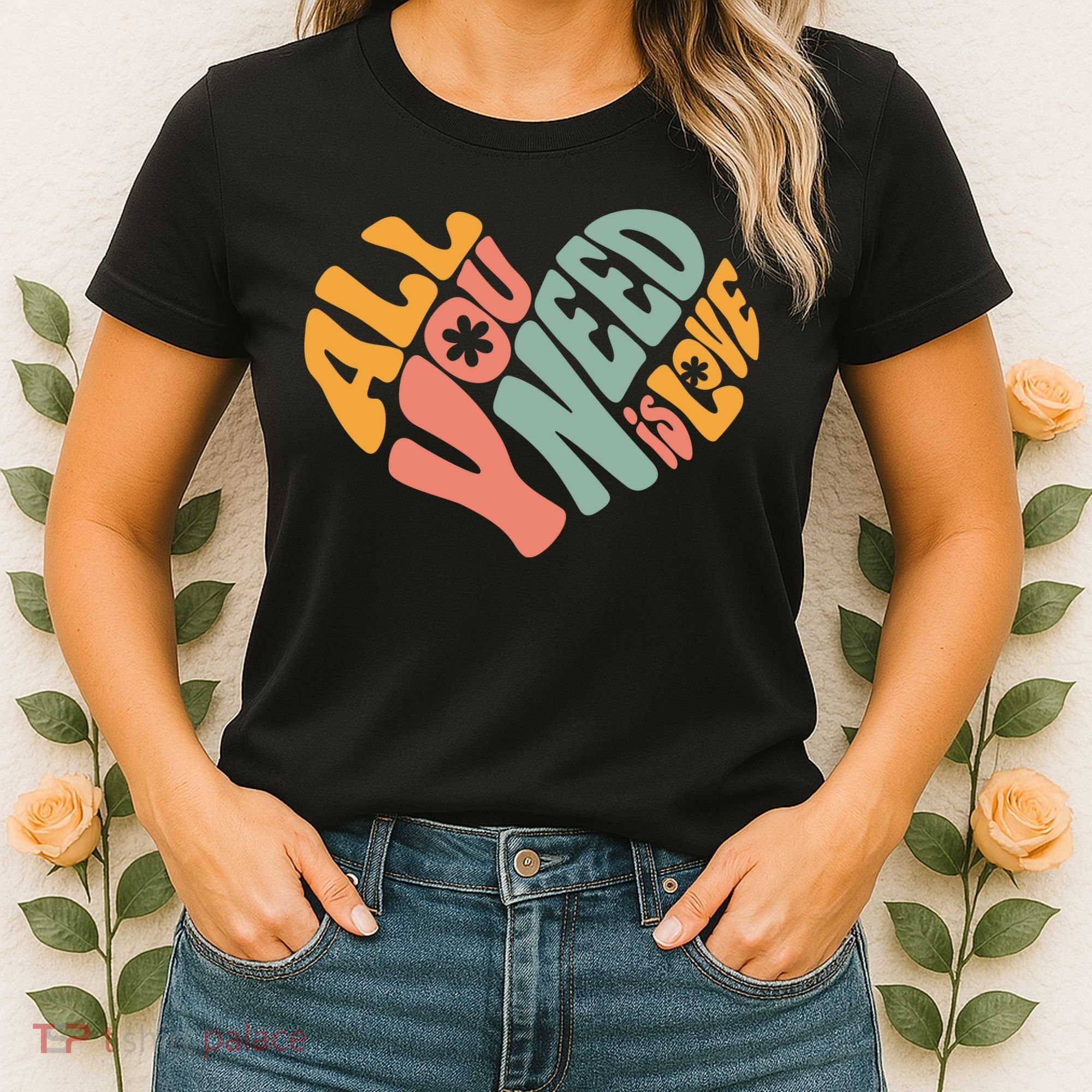 All You Need Is Love Heart Women's T-Shirt