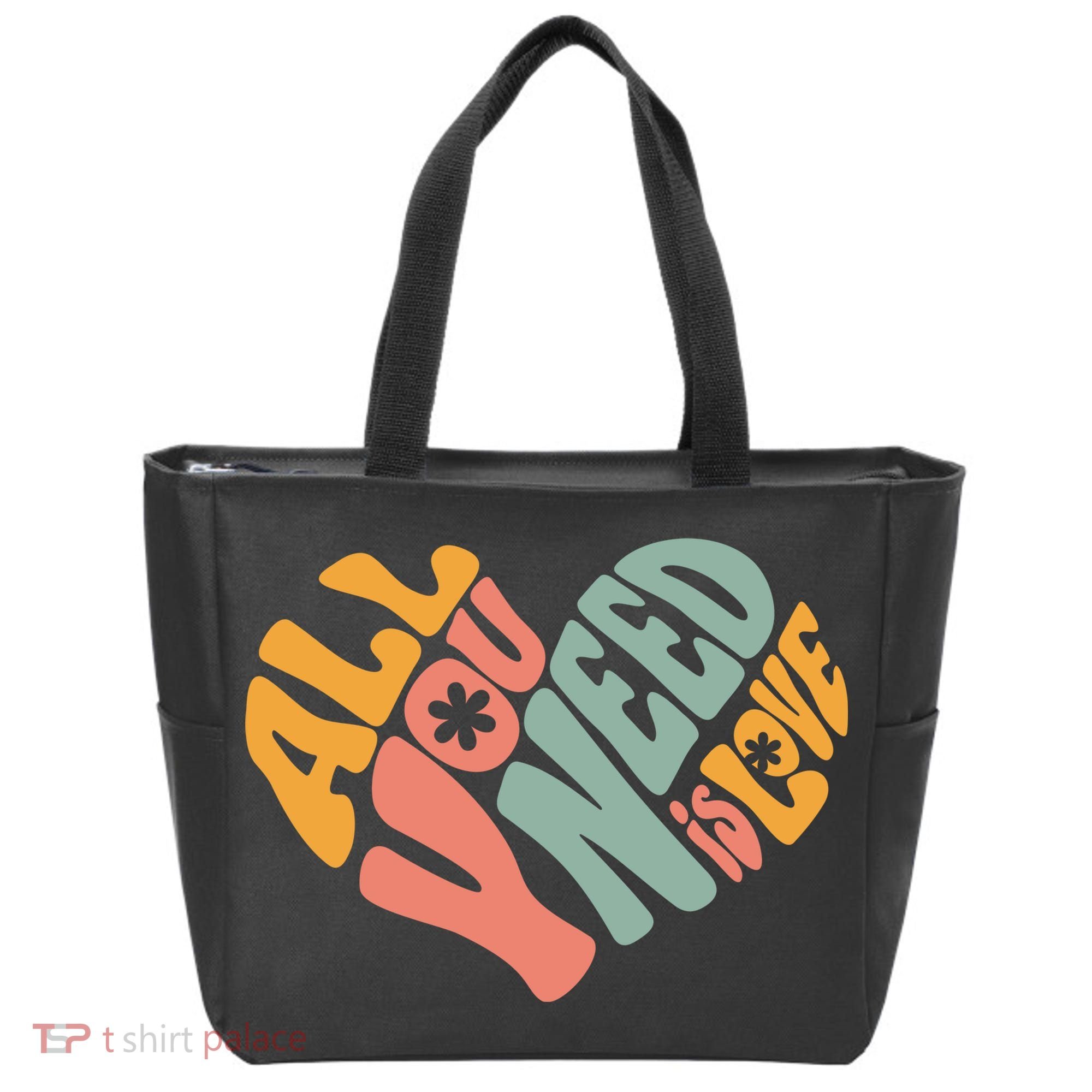 All You Need Is Love Heart Tote Bag