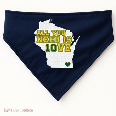 All You Need Is 10ve USA-Made Doggie Bandana