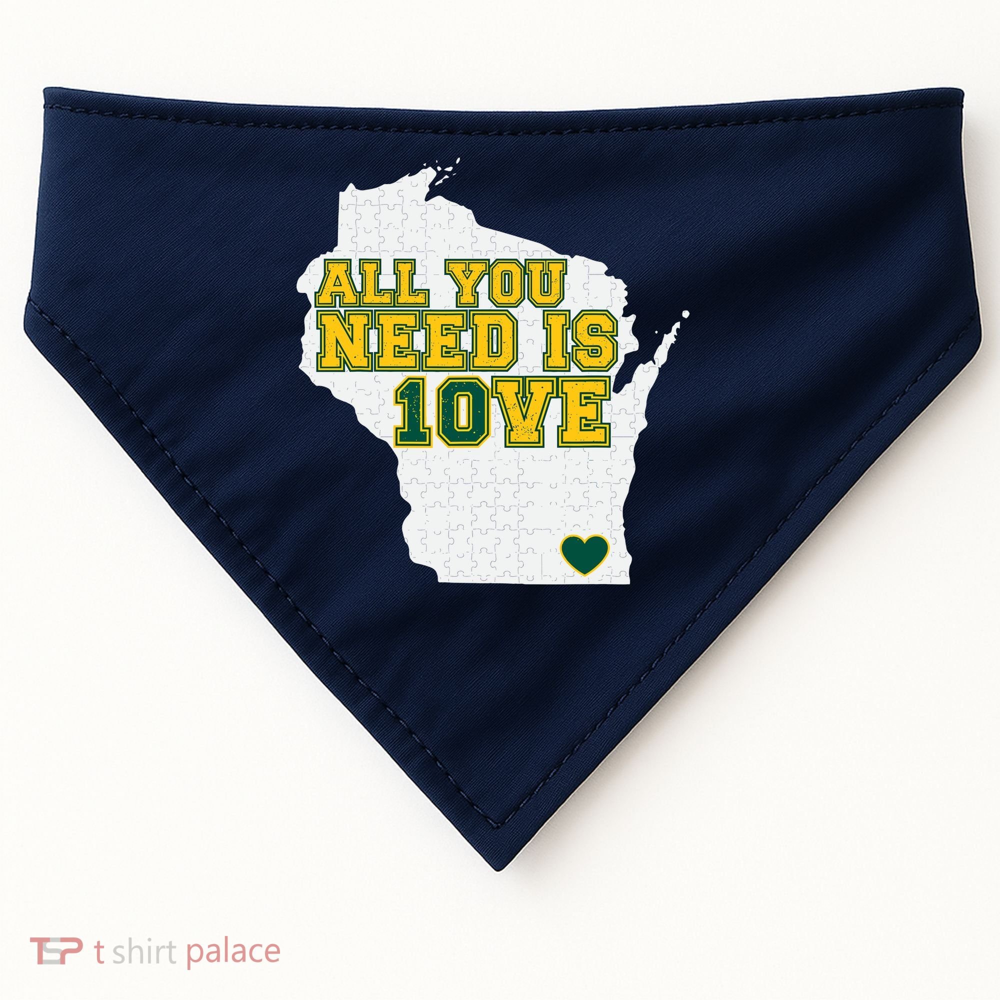 All You Need Is 10ve USA-Made Doggie Bandana