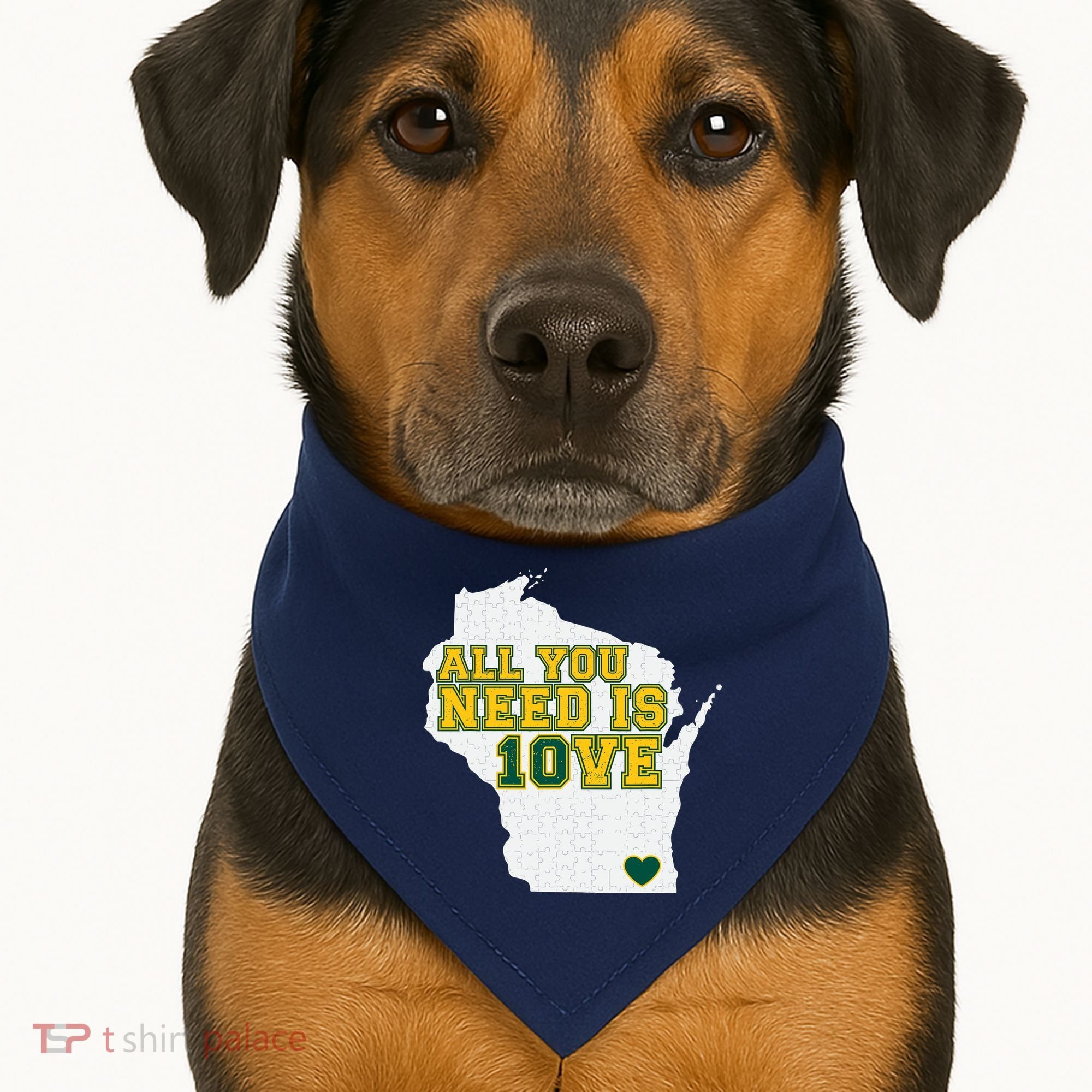 All You Need Is 10ve USA-Made Doggie Bandana