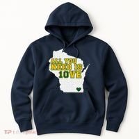 All You Need Is 10ve Hoodie thumb 0