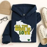All You Need Is 10ve Hoodie thumb 4