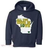 All You Need Is 10ve Toddler Hoodie thumb 0