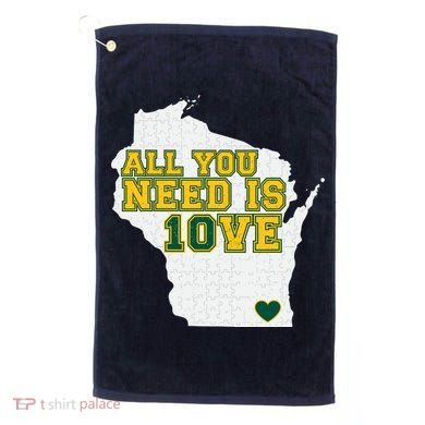 All You Need Is 10ve Golf Towel