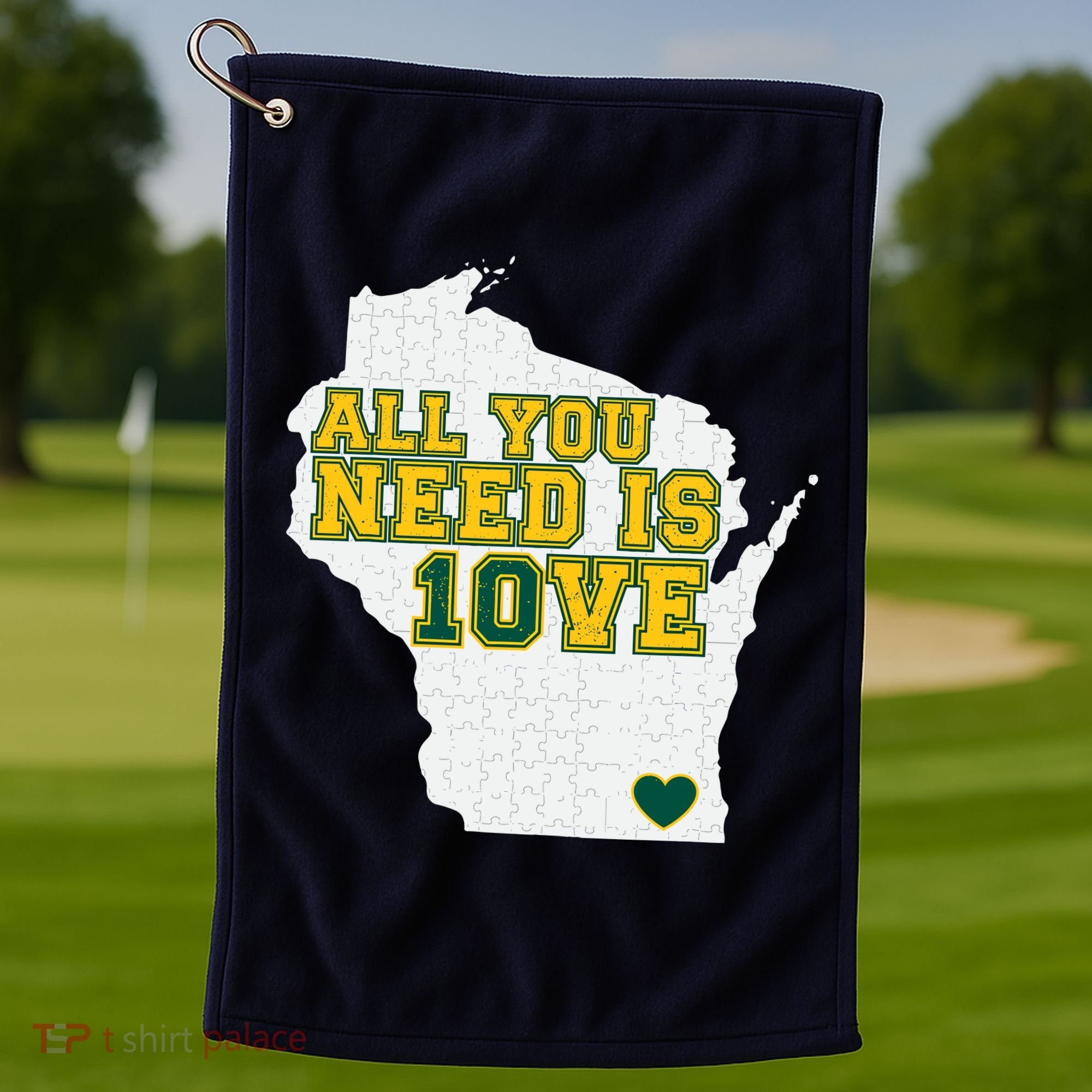All You Need Is 10ve Golf Towel