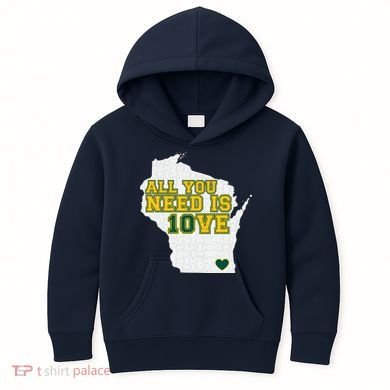 All You Need Is 10ve Kids Hoodie