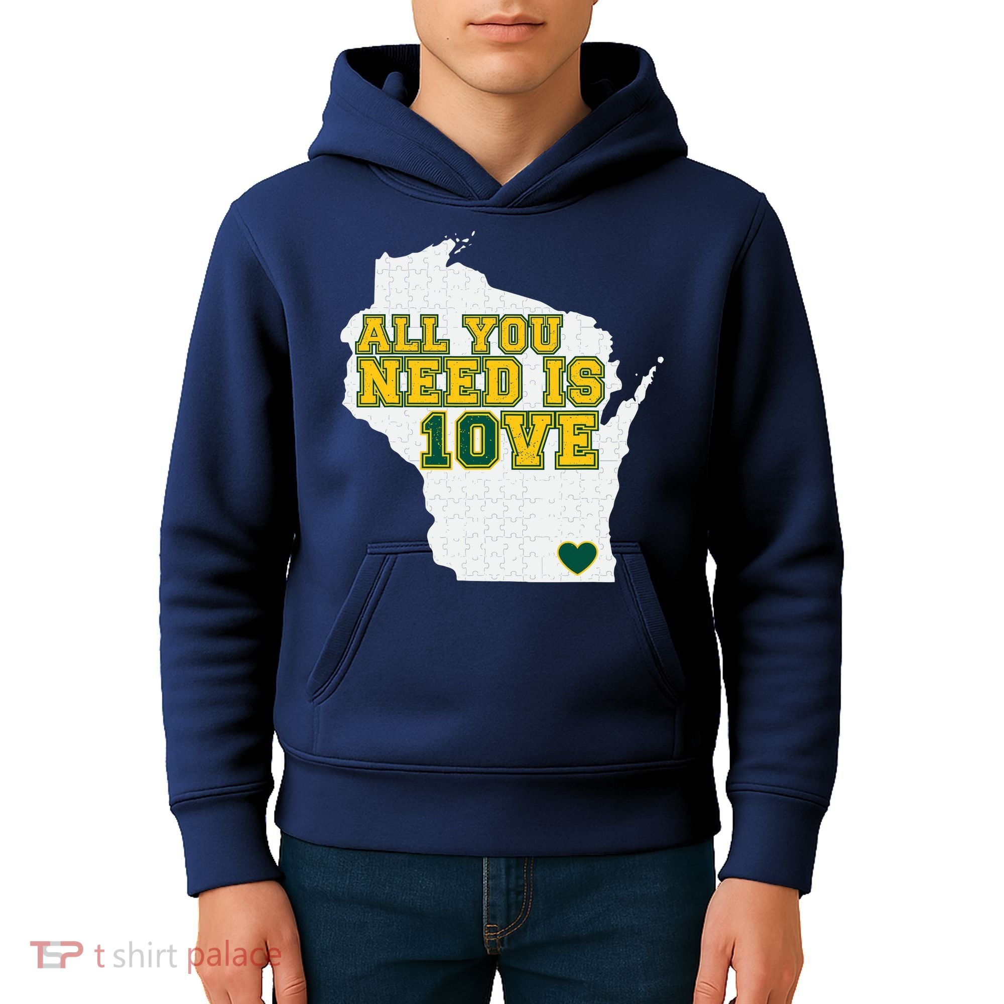 All You Need Is 10ve Kids Hoodie