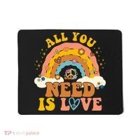 All You Need Is Love Hippie Rainbow Peace Mousepad thumb 0