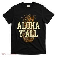 Aloha Yall Pineapple Vacation Hawaiian T-Shirt thumb 0