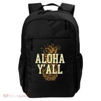 Aloha Yall Pineapple Vacation Hawaiian Backpack thumb 0