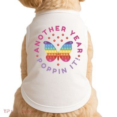 Another Year Poppin It Butterfly Push Pop Doggie Tank
