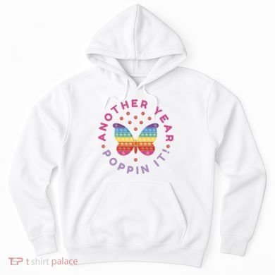 Another Year Poppin It Butterfly Push Pop Hoodie