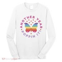 Another Year Poppin It Butterfly Push Pop Long Sleeve Shirt thumb 0