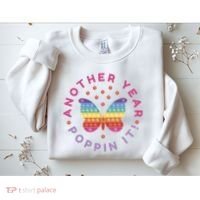 Another Year Poppin It Butterfly Push Pop Sweatshirt thumb 2
