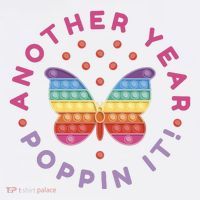 Another Year Poppin It Butterfly Push Pop Women's Hoodie thumb 2