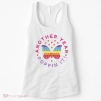 Another Year Poppin It Butterfly Push Pop Women's Tank Top thumb 0