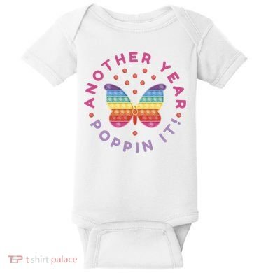 Another Year Poppin It Butterfly Push Pop Baby Bodysuit
