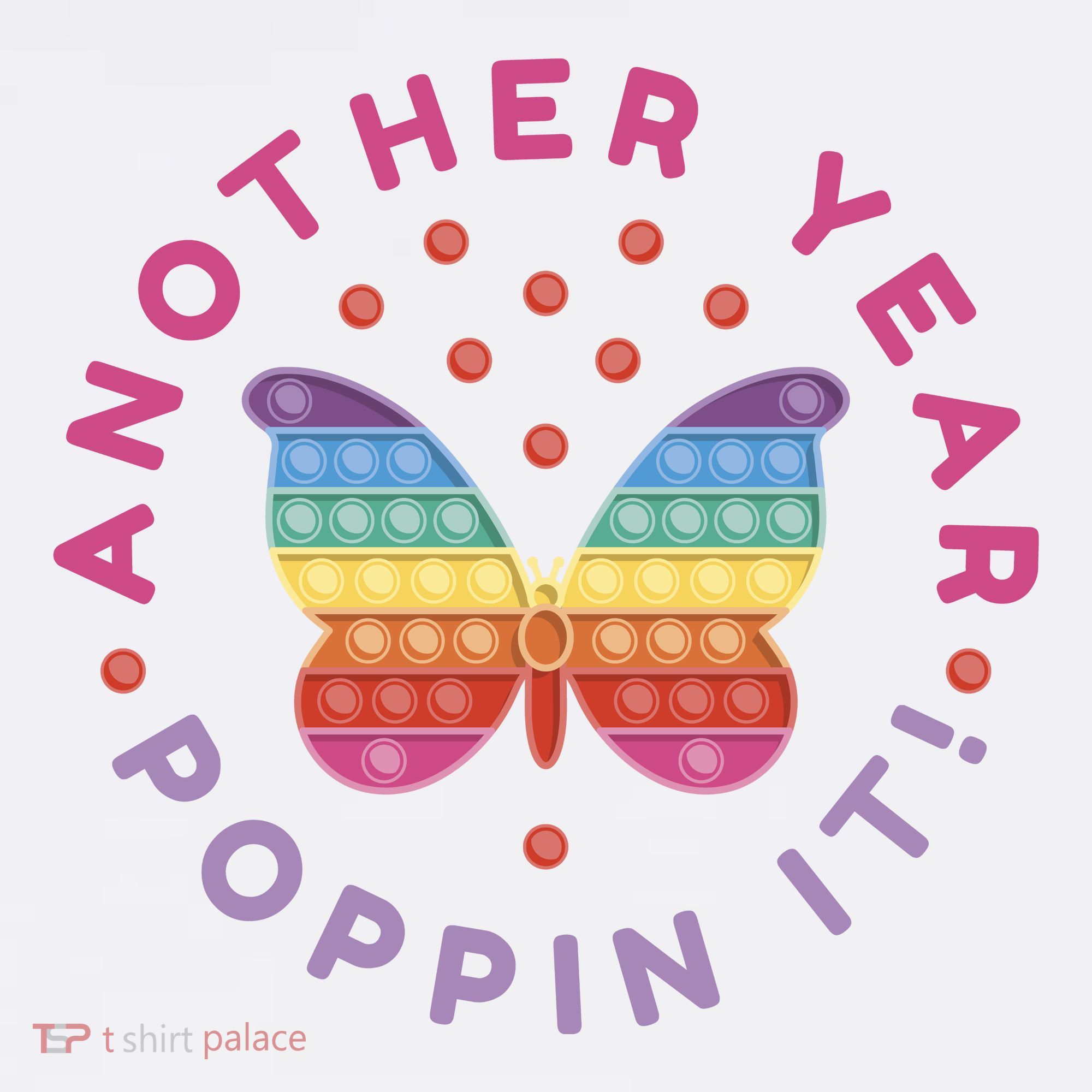 Another Year Poppin It Butterfly Push Pop Baby Bodysuit