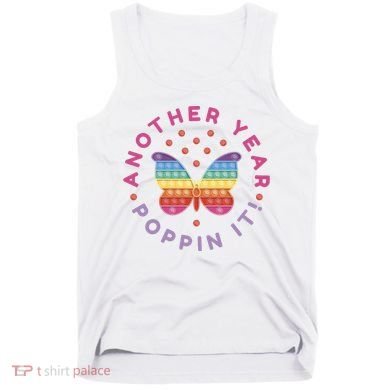 Another Year Poppin It Butterfly Push Pop Tank Top