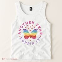 Another Year Poppin It Butterfly Push Pop Tank Top thumb 2