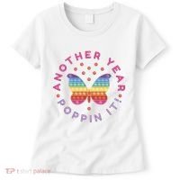 Another Year Poppin It Butterfly Push Pop Women's T-Shirt thumb 0