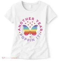 Another Year Poppin It Butterfly Push Pop Women's T-Shirt thumb 0