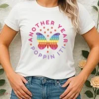 Another Year Poppin It Butterfly Push Pop Women's T-Shirt thumb 2
