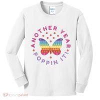 Another Year Poppin It Butterfly Push Pop Kids Long Sleeve Shirt thumb 0
