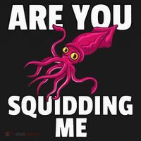 Are You Squidding Me Gift Squid Octopus Marine Biology Kids Sweatshirt thumb 2