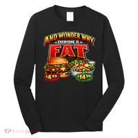 And Your Wonder Why Everyone Is Fat Long Sleeve Shirt thumb 0