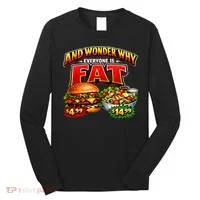 And Your Wonder Why Everyone Is Fat Long Sleeve Shirt thumb 0
