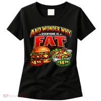 And Your Wonder Why Everyone Is Fat Women's T-Shirt thumb 0
