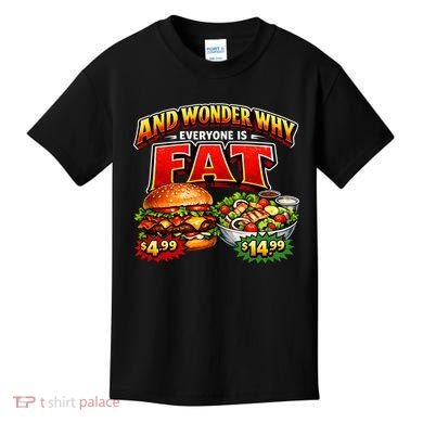 And Your Wonder Why Everyone Is Fat Kids T-Shirt