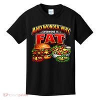 And Your Wonder Why Everyone Is Fat Kids T-Shirt thumb 0