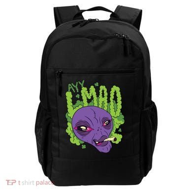 Ayy Lmao Marijuana Alien Backpack