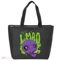 Ayy Lmao Marijuana Alien Tote Bag thumb 0