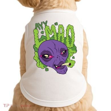 Ayy Lmao Marijuana Alien Doggie Tank