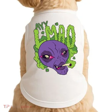 Ayy Lmao Marijuana Alien Doggie Tank