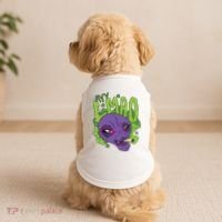 Ayy Lmao Marijuana Alien Doggie Tank thumb 2