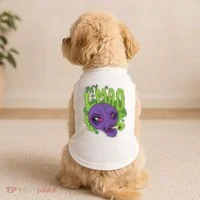 Ayy Lmao Marijuana Alien Doggie Tank thumb 2