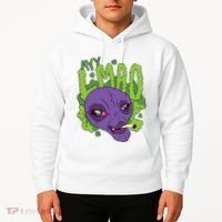 Ayy Lmao Marijuana Alien Hoodie thumb 2