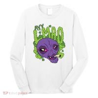 Ayy Lmao Marijuana Alien Long Sleeve Shirt thumb 0