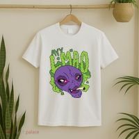 Ayy Lmao Marijuana Alien T-Shirt thumb 2