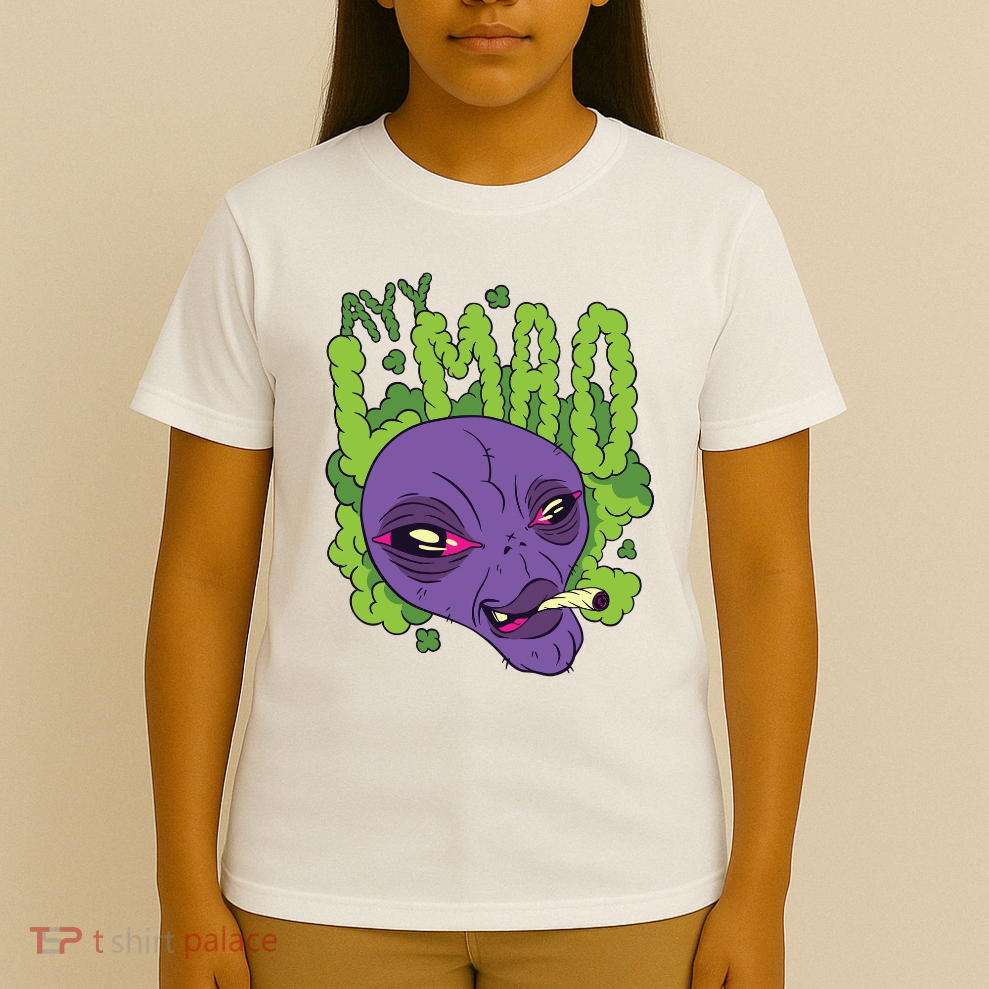 Ayy Lmao Marijuana Alien T-Shirt