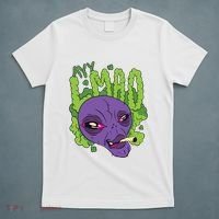 Ayy Lmao Marijuana Alien T-Shirt thumb 5