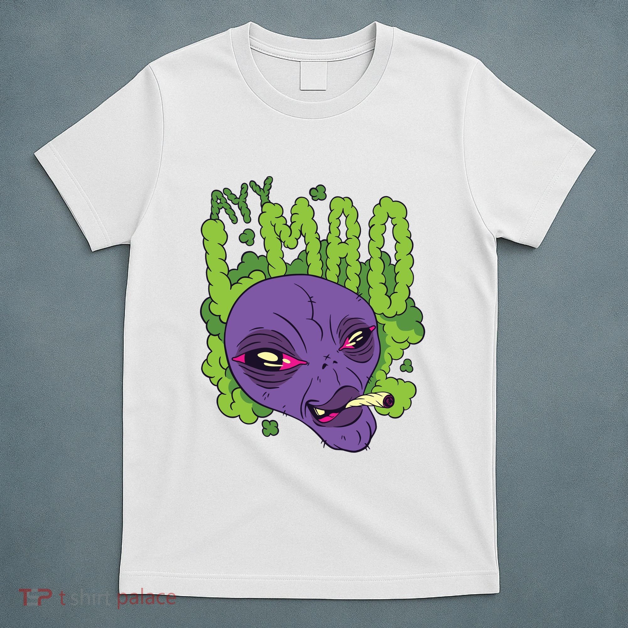 Ayy Lmao Marijuana Alien T-Shirt