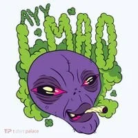 Ayy Lmao Marijuana Alien Bucket Hat thumb 4